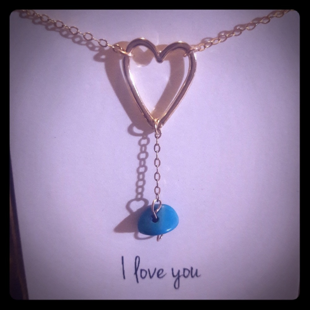14k Heart Necklace